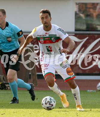 Fussball. Bundesliga. RZ Pellets WAC gegen FC Red Bull Salzburg. Eliel Peretz (WAC). Wolfsberg, am 13.9.2020.
Foto: Kuess
www.qspictures.net

---
pressefotos, pressefotografie, kuess, qs, qspictures, sport, bild, bilder, bilddatenbank