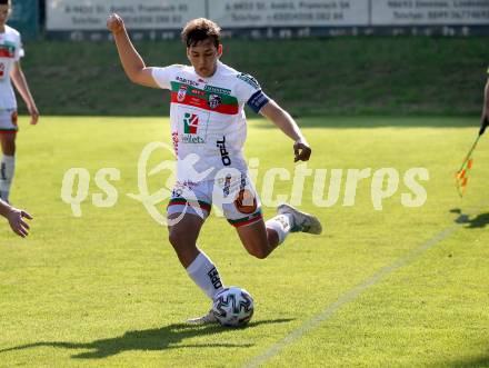 Fussball Regionalliga. WAC Amateure gegen Kalsdorf.  Leo Vielgut  (WAC). St. Andrae, am 12.9.2020.
Foto: Kuess
---
pressefotos, pressefotografie, kuess, qs, qspictures, sport, bild, bilder, bilddatenbank