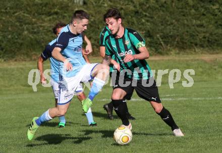 Fussball 1. KLasse D. Eitweg gegen Mittlern.   Adnan Zukic (Eitweg),  Marcel Hober (Mittlern). Eitweg, am 6.9.2020.
Foto: Kuess
---
pressefotos, pressefotografie, kuess, qs, qspictures, sport, bild, bilder, bilddatenbank