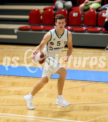 Basketball Austria Cup. KOS Celovec gegen Dornbirn Lions. Andi Smrtnik (KOS Celovec). Klagenfurt, am 19.9.2020.
Foto: Kuess
www.qspictures.net

---
pressefotos, pressefotografie, kuess, qs, qspictures, sport, bild, bilder, bilddatenbank