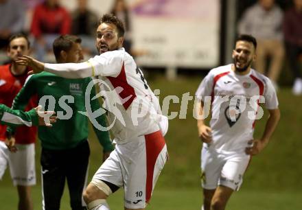 Fussball Kaerntner Liga. Lendorf gegen Gmuend.  Torjubel Udo Gasser (Gmuend). Lendorf, am 19.9.2020.
Foto: Kuess
---
pressefotos, pressefotografie, kuess, qs, qspictures, sport, bild, bilder, bilddatenbank