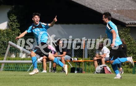Fussball. Unterliga Ost. Gallizien gegen Grafenstein. Torjubel Nico Sorger
 (Gallizien). Gallizien, 20.9.2020.
Foto: Kuess
---
pressefotos, pressefotografie, kuess, qs, qspictures, sport, bild, bilder, bilddatenbank