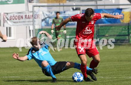 Fussball. Unterliga Ost. Gallizien gegen Grafenstein. David Tamegger  (Gallizien), Maximilian Pichler  (Grafenstein). Gallizien, 20.9.2020.
Foto: Kuess
---
pressefotos, pressefotografie, kuess, qs, qspictures, sport, bild, bilder, bilddatenbank