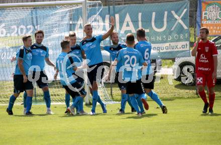 Fussball. Unterliga Ost. Gallizien gegen Grafenstein.  Torjubel Tadej Tadic
 (Gallizien). Gallizien, 20.9.2020.
Foto: Kuess
---
pressefotos, pressefotografie, kuess, qs, qspictures, sport, bild, bilder, bilddatenbank