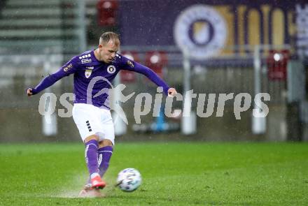 Fussball 2. Liga. SK Austria Klagenfurt gegen Young Violets Austria Wien.  Benjamin Hadzic (Klagenfurt). Klagenfurt, am 25.9.2020.
Foto: Kuess
www.qspictures.net
---
pressefotos, pressefotografie, kuess, qs, qspictures, sport, bild, bilder, bilddatenbank