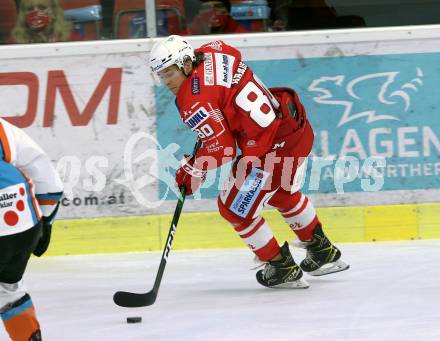 EBEL. Eishockey Bundesliga. KAC gegen	EHC Linz. Kraus Nikolaus (KAC). Klagenfurt, am 25.9.2020.
Foto: Kuess
www.qspictures.net

---
pressefotos, pressefotografie, kuess, qs, qspictures, sport, bild, bilder, bilddatenbank