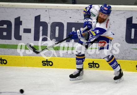 EBEL. Eishockey Bundesliga. VSV gegen HC TWK Innsbruck. Jamie Fraser  (VSV). Villach, am 27.9.2020.
Foto: Kuess
www.qspictures.net
---
pressefotos, pressefotografie, kuess, qs, qspictures, sport, bild, bilder, bilddatenbank