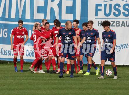 Fussball. Kaerntner Liga. Kraig gegen ATSV Wolfsberg. Torjubel Patrick Pfennich (Wolfsberg). Kraig, 26.9.2020.
Foto: Kuess
---
pressefotos, pressefotografie, kuess, qs, qspictures, sport, bild, bilder, bilddatenbank