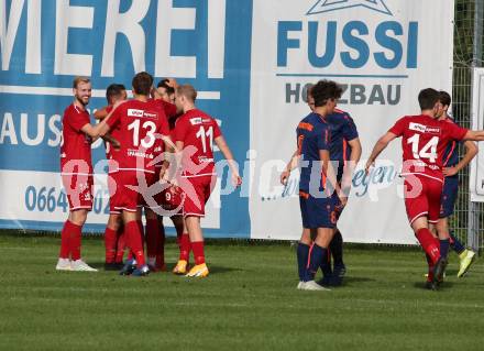 Fussball. Kaerntner Liga. Kraig gegen ATSV Wolfsberg. Torjubel Patrick Pfennich (Wolfsberg). Kraig, 26.9.2020.
Foto: Kuess
---
pressefotos, pressefotografie, kuess, qs, qspictures, sport, bild, bilder, bilddatenbank
