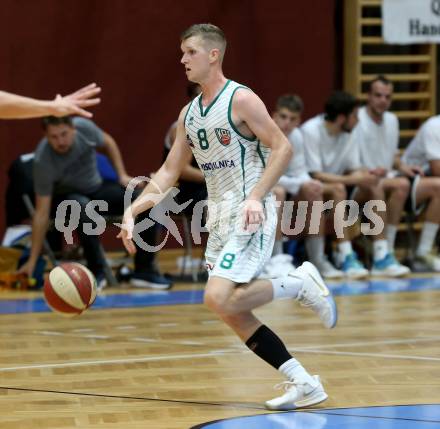 Basketball Zweite Liga 2020/2021. Grunddurchgang 2. Runde. KOS Celovec gegen RAIDERS Tirol. Jernej Heine Andolsek (KOS Celovec). Klagenfurt, am 3.10.2020.
Foto: Kuess
www.qspictures.net

---
pressefotos, pressefotografie, kuess, qs, qspictures, sport, bild, bilder, bilddatenbank