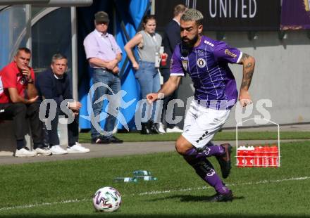 Fussball 2. Liga. SK Austria Klagenfurt gegen FAC Wien. Kosmas Gkezos (Klagenfurt). Klagenfurt, am 4.10.2020.
Foto: Kuess
www.qspictures.net
---
pressefotos, pressefotografie, kuess, qs, qspictures, sport, bild, bilder, bilddatenbank