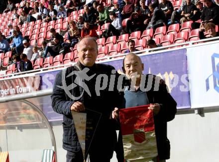 Fussball 2. Liga. SK Austria Klagenfurt gegen FAC Wien. Egon Katnik, Guenther Gogo Golautschnig. Klagenfurt, am 4.10.2020.
Foto: Kuess
www.qspictures.net
---
pressefotos, pressefotografie, kuess, qs, qspictures, sport, bild, bilder, bilddatenbank