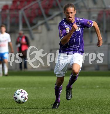 Fussball 2. Liga. SK Austria Klagenfurt gegen FAC Wien. Patrick Greil (Klagenfurt). Klagenfurt, am 4.10.2020.
Foto: Kuess
www.qspictures.net
---
pressefotos, pressefotografie, kuess, qs, qspictures, sport, bild, bilder, bilddatenbank