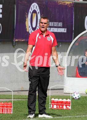 Fussball 2. Liga. SK Austria Klagenfurt gegen FAC Wien. Trainer Robert Micheu (Klagenfurt). Klagenfurt, am 4.10.2020.
Foto: Kuess
www.qspictures.net
---
pressefotos, pressefotografie, kuess, qs, qspictures, sport, bild, bilder, bilddatenbank