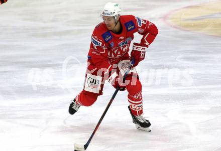 EBEL. Eishockey Bundesliga. KAC gegen	Moser Medical Graz99ers. Nicholas Eric Petersen (KAC). Klagenfurt, am 4.10.2020.
Foto: Kuess
www.qspictures.net

---
pressefotos, pressefotografie, kuess, qs, qspictures, sport, bild, bilder, bilddatenbank