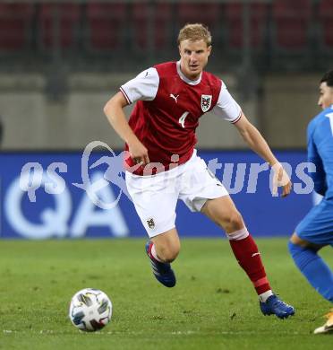 Fussball Laenderspiel. Oesterreich gegen Griechenland. Martin Hinteregger (Oesterreich). Klagenfurt Woerthersee Stadion, am 7.10.2020.
Foto: Kuess
www.qspictures.net
---
pressefotos, pressefotografie, kuess, qs, qspictures, sport, bild, bilder, bilddatenbank