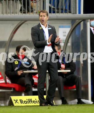 Fussball Laenderspiel. Oesterreich gegen Griechenland. Trainer Franco Foda (Oesterreich). Klagenfurt Woerthersee Stadion, am 7.10.2020.
Foto: Kuess
www.qspictures.net
---
pressefotos, pressefotografie, kuess, qs, qspictures, sport, bild, bilder, bilddatenbank