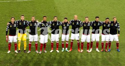 Fussball Laenderspiel. Oesterreich gegen Griechenland. Team Austria. Klagenfurt Woerthersee Stadion, am 7.10.2020.
Foto: Kuess
www.qspictures.net
---
pressefotos, pressefotografie, kuess, qs, qspictures, sport, bild, bilder, bilddatenbank