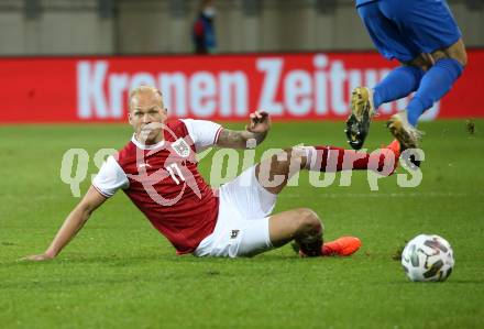 Fussball Laenderspiel. Oesterreich gegen Griechenland. Raphael Holzhauser (Oesterreich). Klagenfurt Woerthersee Stadion, am 7.10.2020.
Foto: Kuess
www.qspictures.net
---
pressefotos, pressefotografie, kuess, qs, qspictures, sport, bild, bilder, bilddatenbank