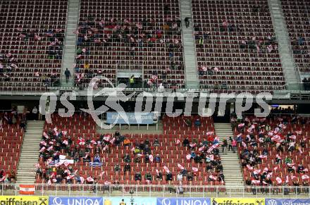 Fussball Laenderspiel. Oesterreich gegen Griechenland. Fans. Klagenfurt Woerthersee Stadion, am 7.10.2020.
Foto: Kuess
www.qspictures.net
---
pressefotos, pressefotografie, kuess, qs, qspictures, sport, bild, bilder, bilddatenbank