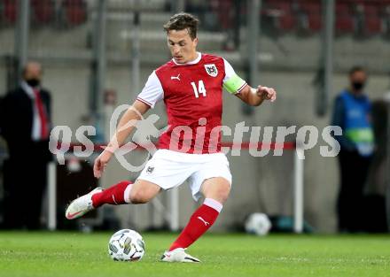 Fussball Laenderspiel. Oesterreich gegen Griechenland. Julian Baumgartlinger (Oesterreich). Klagenfurt Woerthersee Stadion, am 7.10.2020.
Foto: Kuess
www.qspictures.net
---
pressefotos, pressefotografie, kuess, qs, qspictures, sport, bild, bilder, bilddatenbank