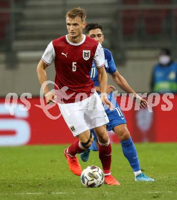 Fussball Laenderspiel. Oesterreich gegen Griechenland. Stefan Posch (Oesterreich). Klagenfurt Woerthersee Stadion, am 7.10.2020.
Foto: Kuess
www.qspictures.net
---
pressefotos, pressefotografie, kuess, qs, qspictures, sport, bild, bilder, bilddatenbank