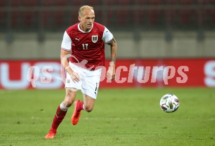 Fussball Laenderspiel. Oesterreich gegen Griechenland.  Raphael Holzhauser (Oesterreich). Klagenfurt Woerthersee Stadion, am 7.10.2020.
Foto: Kuess
www.qspictures.net
---
pressefotos, pressefotografie, kuess, qs, qspictures, sport, bild, bilder, bilddatenbank