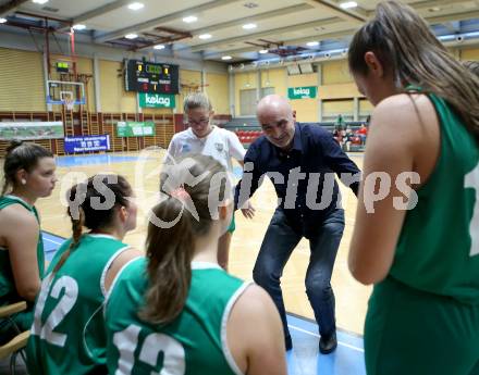 Basketball Damen Superliga 2020/2021. Grunddurchgang 2. Runde.  KOS Celovec Damen gegen UBSC-DBBC Graz. Trainer Dragan Sliskovic (KOS Celovec). Klagenfurt, am 11.10.2020.
Foto: Kuess
www.qspictures.net

---
pressefotos, pressefotografie, kuess, qs, qspictures, sport, bild, bilder, bilddatenbank