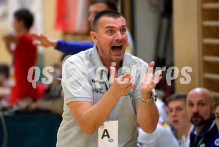 Handball. HLA. SC Kelag Ferlach gegen UHK Krems. Trainer Uros Serbec (Ferlach). Ferlach, am 9.10.2020.
Foto: Kuess
---
pressefotos, pressefotografie, kuess, qs, qspictures, sport, bild, bilder, bilddatenbank