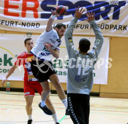 Handball. HLA. SC Kelag Ferlach gegen UHK Krems. Dean Pomorisac,  (Ferlach). Ferlach, am 9.10.2020.
Foto: Kuess
---
pressefotos, pressefotografie, kuess, qs, qspictures, sport, bild, bilder, bilddatenbank