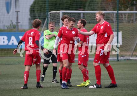 Fussball. 2. Klasse A. Spittal/Drau 1b gegen Ainet. Torjubel Michael Oberwinkler (Spittal). Spittal, 10.10.2020.
Foto: Kuess
---
pressefotos, pressefotografie, kuess, qs, qspictures, sport, bild, bilder, bilddatenbank