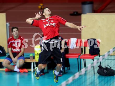 Volleyball Bundesliga. Woerthersee Loewen gegen UVC Ried. FRUEHBAUER Simon (Woerthersee Loewen).  Klagenfurt, am 7.11.2020.
Foto: Kuess
---
pressefotos, pressefotografie, kuess, qs, qspictures, sport, bild, bilder, bilddatenbank