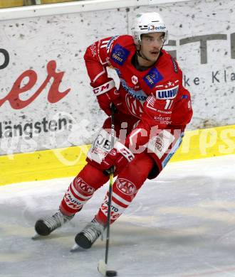 EBEL. Eishockey Bundesliga. KAC gegen	Dornbirn Bulldogs. Lukas Haudum (KAC). Klagenfurt, am 9.11.2020.
Foto: Kuess
www.qspictures.net

---
pressefotos, pressefotografie, kuess, qs, qspictures, sport, bild, bilder, bilddatenbank