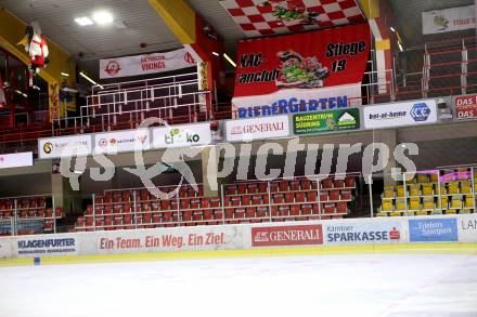 EBEL. Eishockey Bundesliga. KAC gegen	Dornbirn Bulldogs. Eishalle (KAC). Klagenfurt, am 9.11.2020.
Foto: Kuess
www.qspictures.net

---
pressefotos, pressefotografie, kuess, qs, qspictures, sport, bild, bilder, bilddatenbank