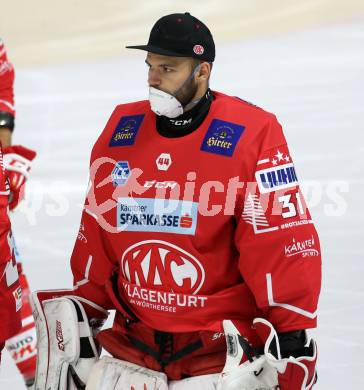 EBEL. Eishockey Bundesliga. KAC gegen	Hydro Fehervar AV 19. David Madlener (KAC). Klagenfurt, am 12.11.2020.
Foto: Kuess
www.qspictures.net

---
pressefotos, pressefotografie, kuess, qs, qspictures, sport, bild, bilder, bilddatenbank