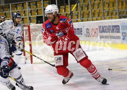 EBEL. Eishockey Bundesliga. KAC gegen	Hydro Fehervar AV 19. Thomas Hundertpfund (KAC). Klagenfurt, am 12.11.2020.
Foto: Kuess
www.qspictures.net

---
pressefotos, pressefotografie, kuess, qs, qspictures, sport, bild, bilder, bilddatenbank