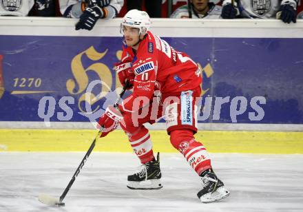 EBEL. Eishockey Bundesliga. KAC gegen	Hydro Fehervar AV 19. Lukas Haudum (KAC). Klagenfurt, am 12.11.2020.
Foto: Kuess
www.qspictures.net

---
pressefotos, pressefotografie, kuess, qs, qspictures, sport, bild, bilder, bilddatenbank