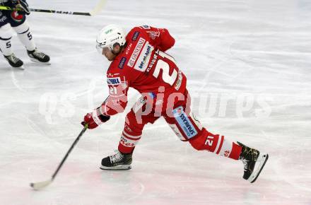 EBEL. Eishockey Bundesliga. KAC gegen	Hydro Fehervar AV 19. Manuel Geier (KAC). Klagenfurt, am 12.11.2020.
Foto: Kuess
www.qspictures.net

---
pressefotos, pressefotografie, kuess, qs, qspictures, sport, bild, bilder, bilddatenbank