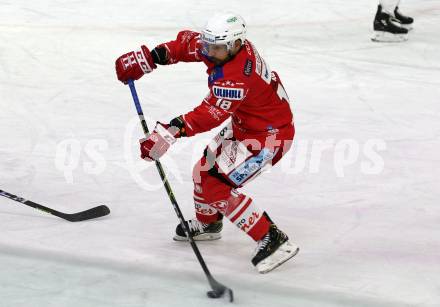 EBEL. Eishockey Bundesliga. KAC gegen	Hydro Fehervar AV 19. Thomas Koch (KAC). Klagenfurt, am 12.11.2020.
Foto: Kuess
www.qspictures.net

---
pressefotos, pressefotografie, kuess, qs, qspictures, sport, bild, bilder, bilddatenbank