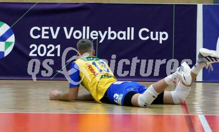 Volleyball. CEV Cup. SK Zadruga Aich/Dob gegen VK Dukla Liberec (CZE).   Blazej Podlesny (Aich/Dob). Bleiburg, am 18.11.2020.
Foto: Kuess
www.qspictures.net
---
pressefotos, pressefotografie, kuess, qs, qspictures, sport, bild, bilder, bilddatenbank
