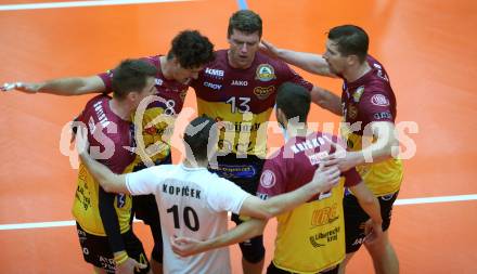 Volleyball. CEV Cup. SK Zadruga Aich/Dob gegen VK Dukla Liberec (CZE).   Jubel (Liberec). Bleiburg, am 18.11.2020.
Foto: Kuess
www.qspictures.net
---
pressefotos, pressefotografie, kuess, qs, qspictures, sport, bild, bilder, bilddatenbank