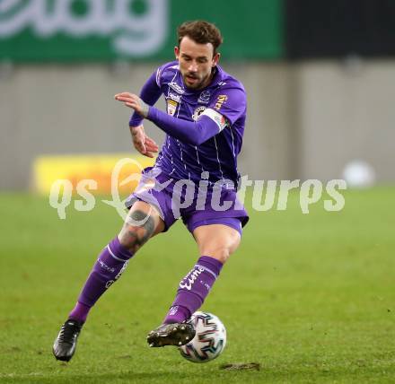 Fussball 2. Liga. SK Austria Klagenfurt gegen FC Wacker Innsbruck.  Philipp Huetter (Klagenfurt). Klagenfurt, am 20.11.2020.
Foto: Kuess
www.qspictures.net
---
pressefotos, pressefotografie, kuess, qs, qspictures, sport, bild, bilder, bilddatenbank