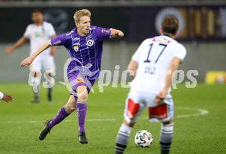 Fussball 2. Liga. SK Austria Klagenfurt gegen FC Wacker Innsbruck.   Christopher Brian Cvetko (Klagenfurt). Klagenfurt, am 20.11.2020.
Foto: Kuess
www.qspictures.net
---
pressefotos, pressefotografie, kuess, qs, qspictures, sport, bild, bilder, bilddatenbank