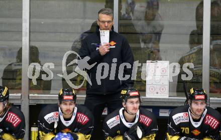 EBEL. Eishockey Bundesliga. VSV gegen spusu Vienna Capitals.  Trainer Dave Cameron  (Vienna). Villach, am 21.11.2020.
Foto: Kuess
www.qspictures.net
---
pressefotos, pressefotografie, kuess, qs, qspictures, sport, bild, bilder, bilddatenbank