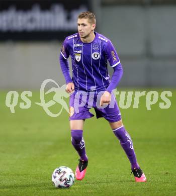 Fussball 2. Liga. SK Austria Klagenfurt gegen FC Wacker Innsbruck.   Ivan Saravanja (Klagenfurt). Klagenfurt, am 20.11.2020.
Foto: Kuess
www.qspictures.net
---
pressefotos, pressefotografie, kuess, qs, qspictures, sport, bild, bilder, bilddatenbank