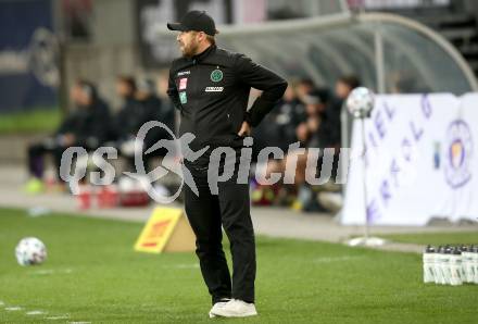 Fussball 2. Liga. SK Austria Klagenfurt gegen FC Wacker Innsbruck.  Trainer Daniel Bierofka (Innsbruck). Klagenfurt, am 20.11.2020.
Foto: Kuess
www.qspictures.net
---
pressefotos, pressefotografie, kuess, qs, qspictures, sport, bild, bilder, bilddatenbank