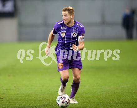 Fussball 2. Liga. SK Austria Klagenfurt gegen FC Wacker Innsbruck.  Markus Rusek (Klagenfurt). Klagenfurt, am 20.11.2020.
Foto: Kuess
www.qspictures.net
---
pressefotos, pressefotografie, kuess, qs, qspictures, sport, bild, bilder, bilddatenbank