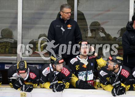 EBEL. Eishockey Bundesliga. VSV gegen spusu Vienna Capitals.  Trainer Dave Cameron  (Vienna). Villach, am 21.11.2020.
Foto: Kuess
www.qspictures.net
---
pressefotos, pressefotografie, kuess, qs, qspictures, sport, bild, bilder, bilddatenbank
