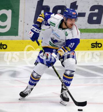 EBEL. Eishockey Bundesliga. VSV gegen EC Red Bull Salzburg. Julian Kornelli  (VSV). Villach, am 25.11.2020.
Foto: Kuess
www.qspictures.net
---
pressefotos, pressefotografie, kuess, qs, qspictures, sport, bild, bilder, bilddatenbank