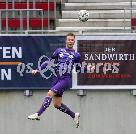Fussball 2. Liga. SK Austria Klagenfurt gegen  SC Austria Lustenau.  Florian Jaritz (Klagenfurt). Klagenfurt, am 29.11.2020.
Foto: Kuess
www.qspictures.net
---
pressefotos, pressefotografie, kuess, qs, qspictures, sport, bild, bilder, bilddatenbank